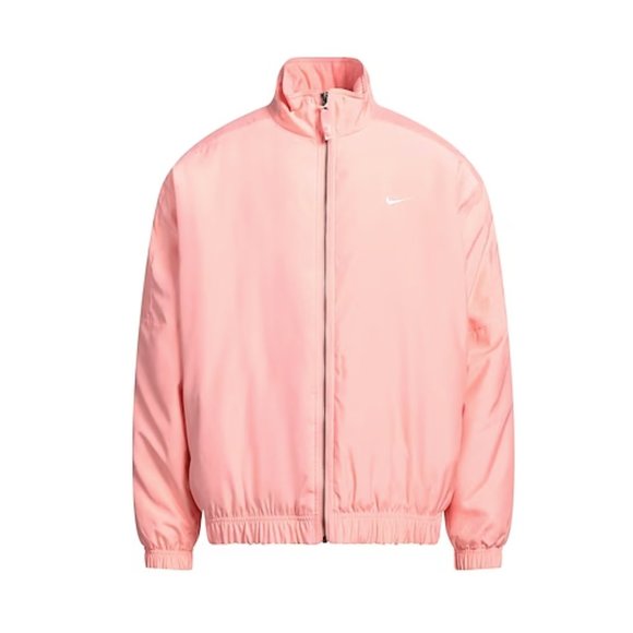 Vintage Bomber Jacket Windbreaker 80's Ken Pink by Abraxas Track Style SZ XL NEW - Picture 2 of 16